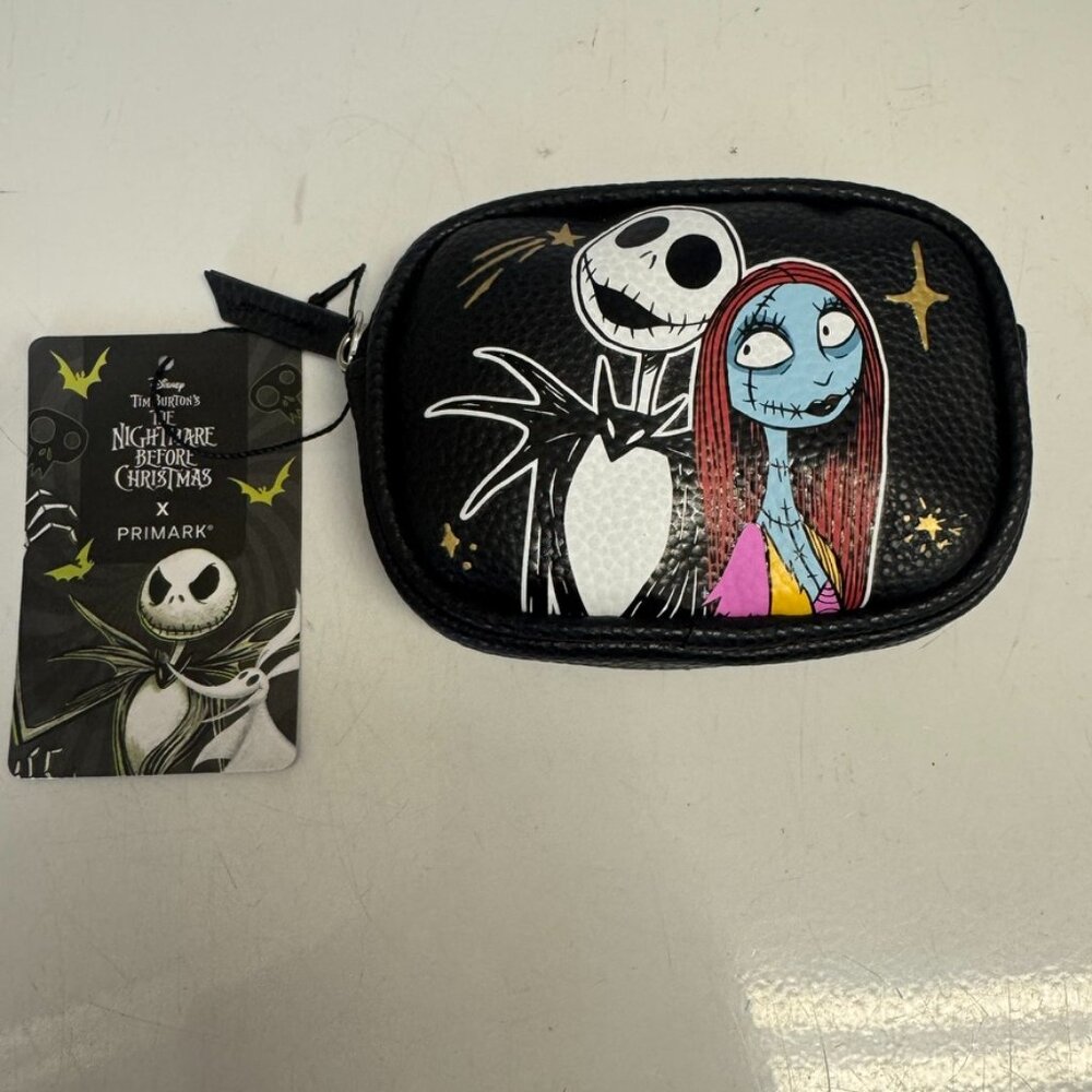 NBC coin bag Disney Jack And Sally Primark NWT